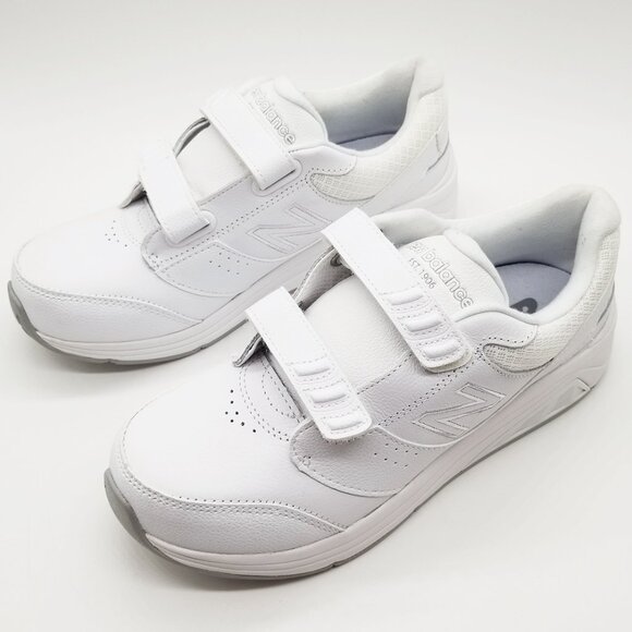 New Balance Womens 8 Hook and Loop Leather 928v3 Sneaker Walking Shoe White $160 - Picture 6 of 16